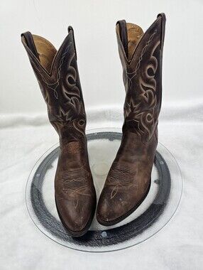 Dan Post Renegade Boots 12‎ Western Stitching Country Style Everyday Snip Toe